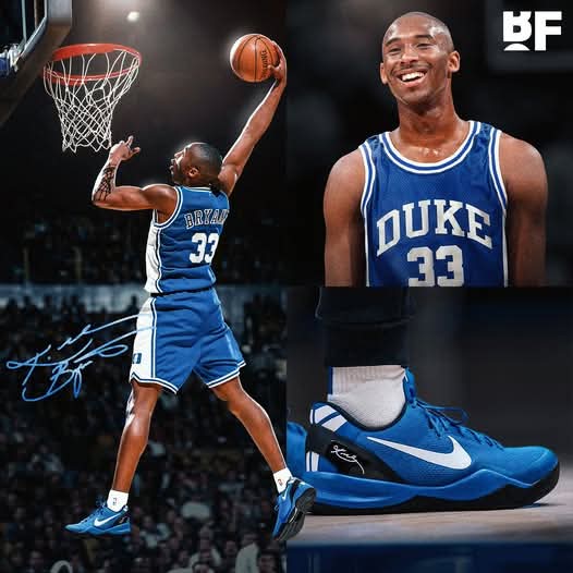 The Kobe 8 Duke PEs, made especially for Duke Basketball 💙 Kobe once said he would’ve played for the Blue Devils if he went to college!…